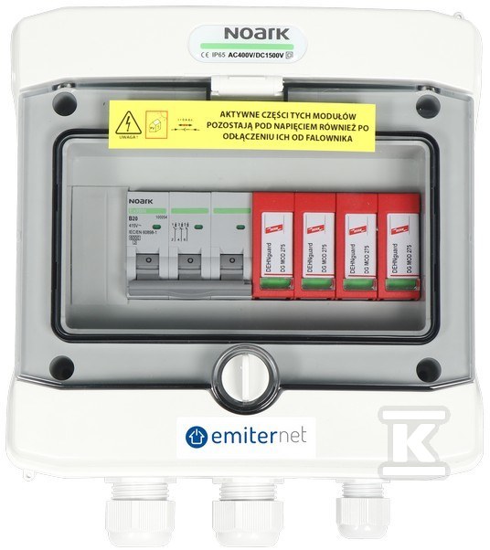 Hermetic switchgear EMITER with an AC - EM-86_AC